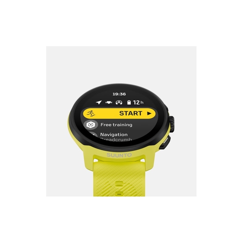 Suunto Run 3,35 cm (1.32") AMOLED 46 mm Numérique 466 x 466 pixels Écran tactile Noir GPS (satellite)