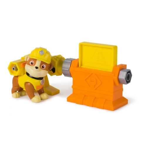 Rubble & Crew Power Tool Pups - Spielset mit 2 Hundefiguren Rubble und Wheeler, 2 Bauwerkzeugen und Bauzubehör
