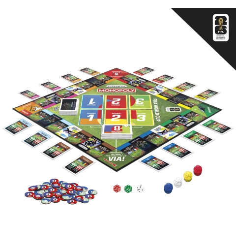 Monopoly Panini Prizm Copa mundial de la FIFA
