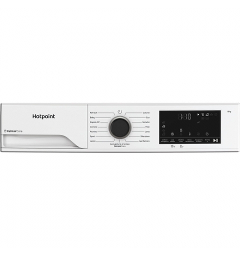 Hotpoint Ariston Ariston HPT 84D BS IT, Asciugatrice Capacità 8kg, classe C, EasyIron, PetHair Removal | Profondità mobile 54cm