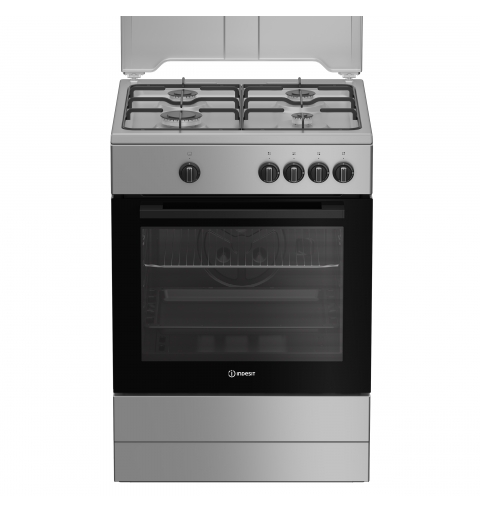 Indesit I6GGKMS Cucina Gas Argento