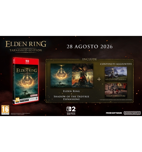 BANDAI NAMCO Entertainment Elden Ring Tarnished Edition Vollständig Nintendo Switch 2