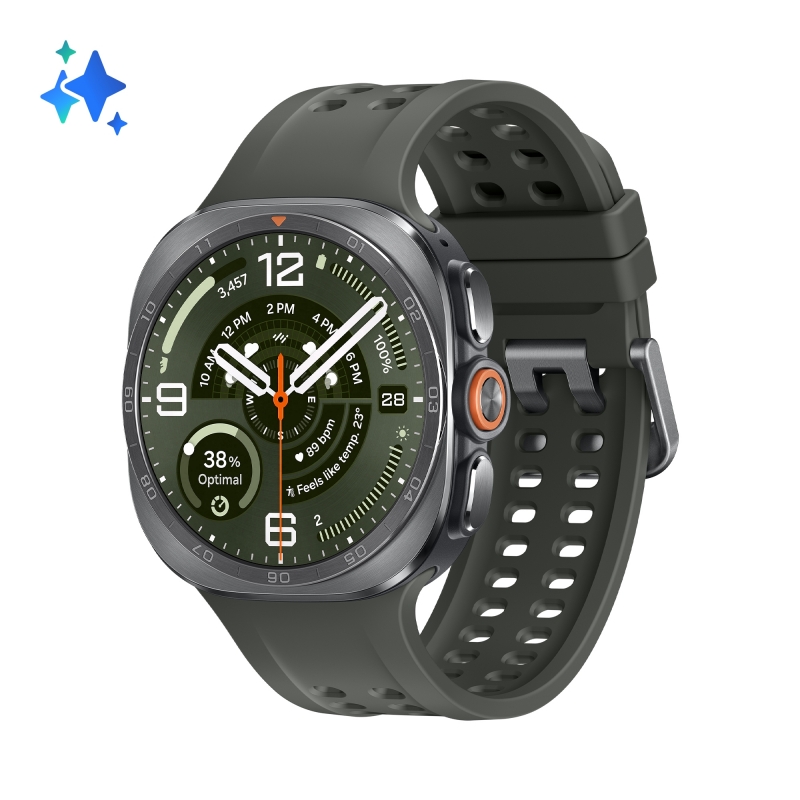 Samsung Galaxy Watch Ultra2 3,81 cm (1.5") AMOLED 47 mm Digital 498 x 498 Pixeles Pantalla táctil 4G Plata Wifi GPS (satélite)