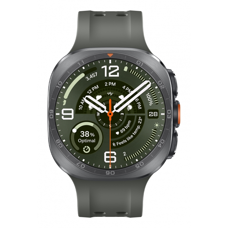 Samsung Galaxy Watch Ultra2 3,81 cm (1.5") AMOLED 47 mm Digital 498 x 498 Pixel Touchscreen 4G Silber WLAN GPS