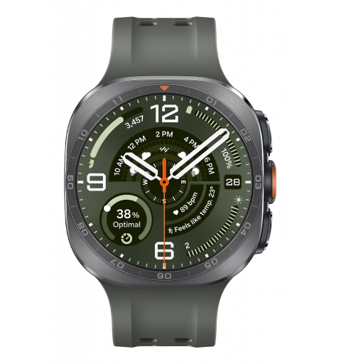 Samsung Galaxy Watch Ultra2 3,81 cm (1.5") AMOLED 47 mm Digital 498 x 498 Pixel Touchscreen 4G Silber WLAN GPS