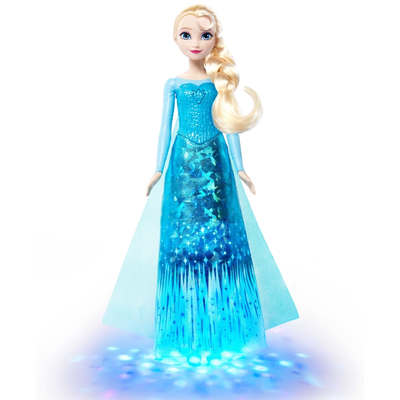 Disney Frozen Disney-Poupée Chantante Elsa Sons et Lumières-avec effets lumineux
