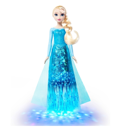 Disney Frozen Singing Elsa Fashion Doll with Lights & Music, Sings “Let It Go” in 4 Languages