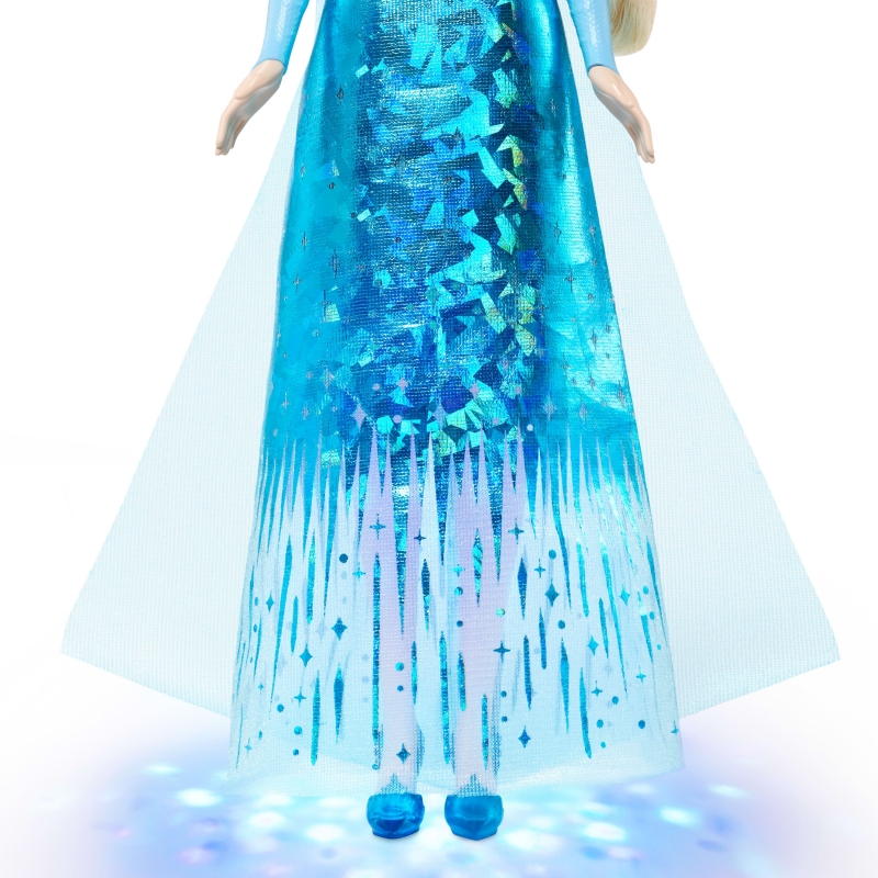 Disney Frozen Singing Elsa Fashion Doll with Lights & Music, Sings “Let It Go” in 4 Languages