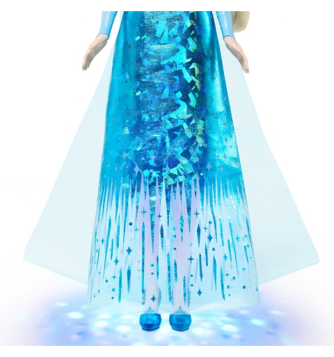 Disney Frozen Singing Elsa Fashion Doll with Lights & Music, Sings “Let It Go” in 4 Languages