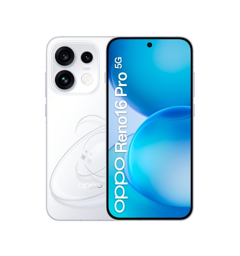 OPPO Reno16 Pro 5G 16,1 cm (6.32") SIM doble Android 16.0 USB Tipo C 12 GB 512 GB 6000 mAh Blanco