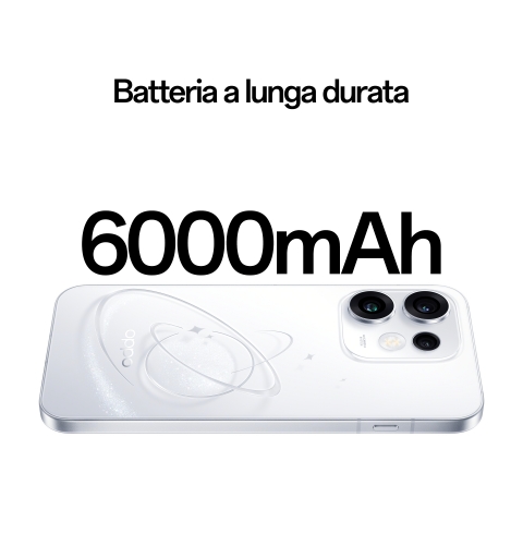 OPPO Reno16 5G 16,1 cm (6.32") SIM doble Android 16.0 USB Tipo C 8 GB 512 GB 6000 mAh Blanco