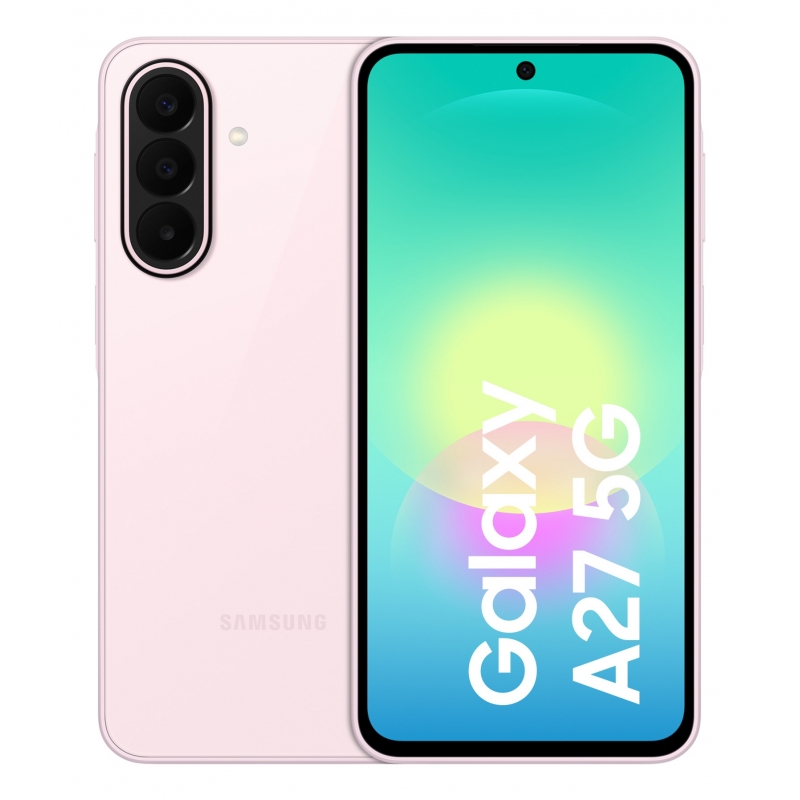 Samsung GALAXY A27 5G 17 cm (6.7") Hybride Dual-SIM Android 16.0 USB Typ-C 6 GB 128 GB 5000 mAh Hellrosa