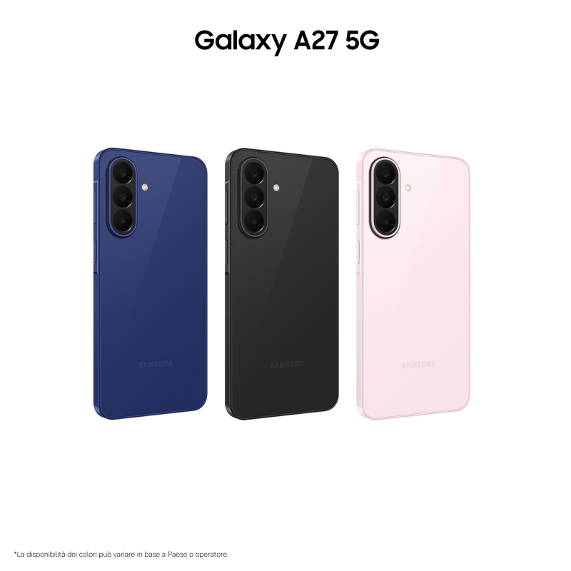 Samsung GALAXY A27 5G 17 cm (6.7") Ranura híbrida Dual SIM Android 16.0 USB Tipo C 6 GB 128 GB 5000 mAh Rosa claro