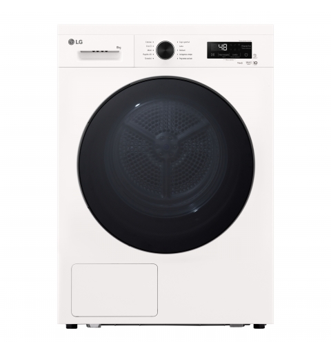 LG RNX1008NWB secadora Independiente Carga frontal 8 kg Blanco