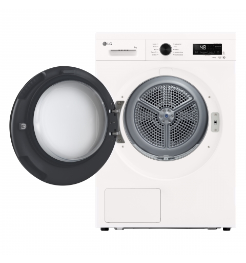 LG RNX1008NWB tumble dryer Freestanding Front-load 8 kg White