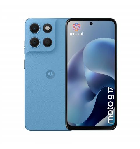 Motorola moto g17 17,1 cm (6.72") Double SIM Android 15 USB Type-C 4 Go 128 Go 5200 mAh Bleu
