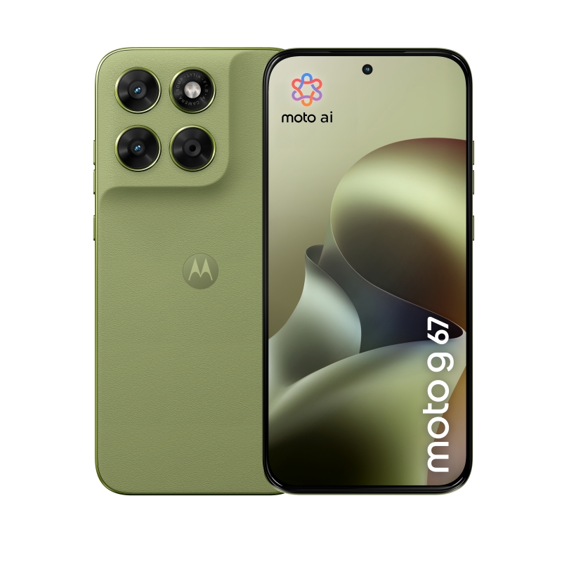 Motorola moto g67 17,3 cm (6.8") Ranura híbrida Dual SIM Android 16.0 5G USB Tipo C 4 GB 128 GB 5200 mAh Verde