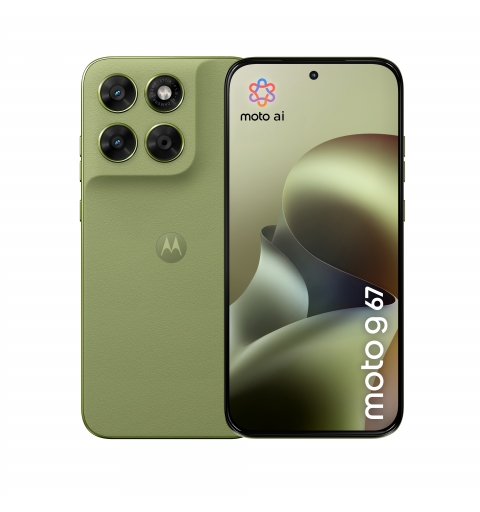Motorola moto g67 17,3 cm (6.8") Ranura híbrida Dual SIM Android 16.0 5G USB Tipo C 4 GB 128 GB 5200 mAh Verde