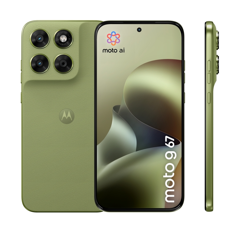 Motorola moto g67 17,3 cm (6.8") Dual SIM ibrida Android 16.0 5G USB tipo-C 4 GB 128 GB 5200 mAh Verde