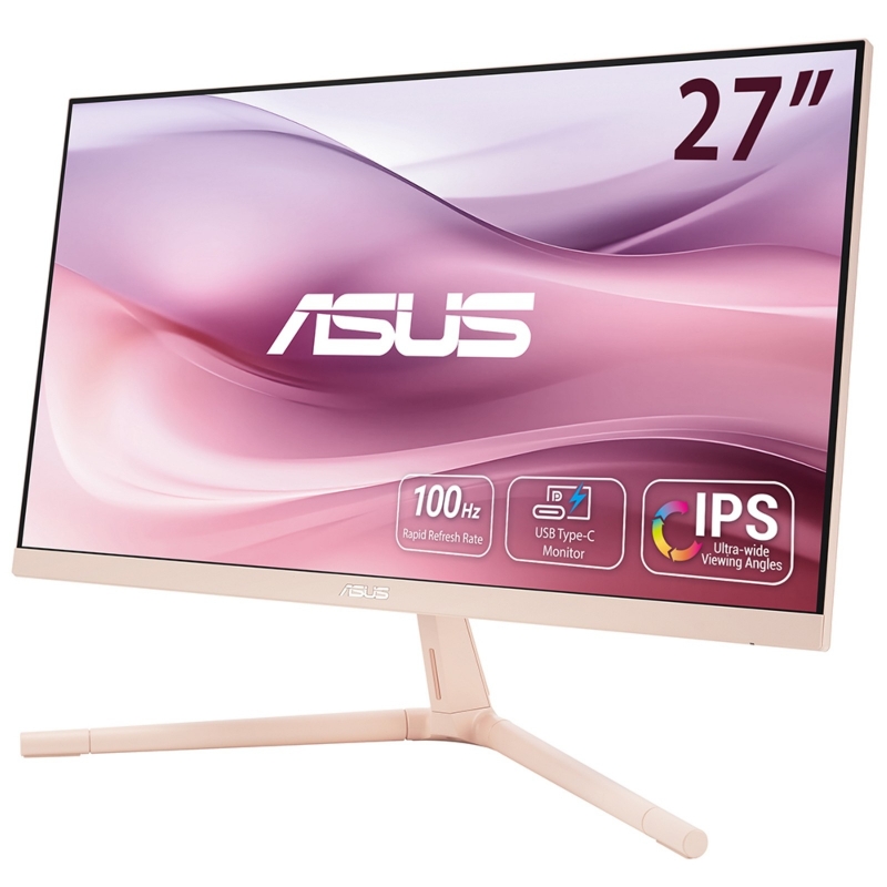 ASUS VU279CFE-P pantalla para PC 68,6 cm (27") 1920 x 1080 Pixeles Full HD LCD Rosa