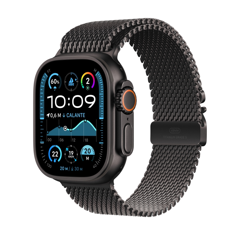 Apple Watch Ultra 2 OLED 49 mm Digital 410 x 502 Pixel Touchscreen 4G Schwarz WLAN GPS