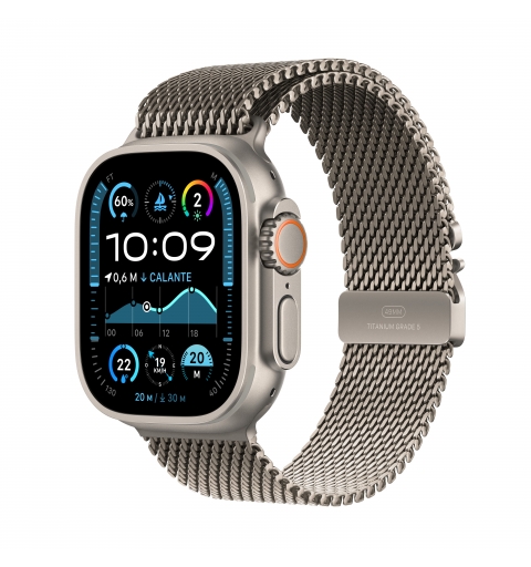 Apple Watch Ultra 2 OLED 49 mm Digital 410 x 502 Pixel Touchscreen 4G Titan WLAN GPS