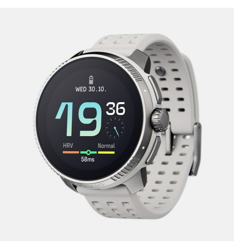 Suunto Race 3,63 cm (1.43") AMOLED 49 mm Numérique 466 x 466 pixels Écran tactile Blanc GPS (satellite)