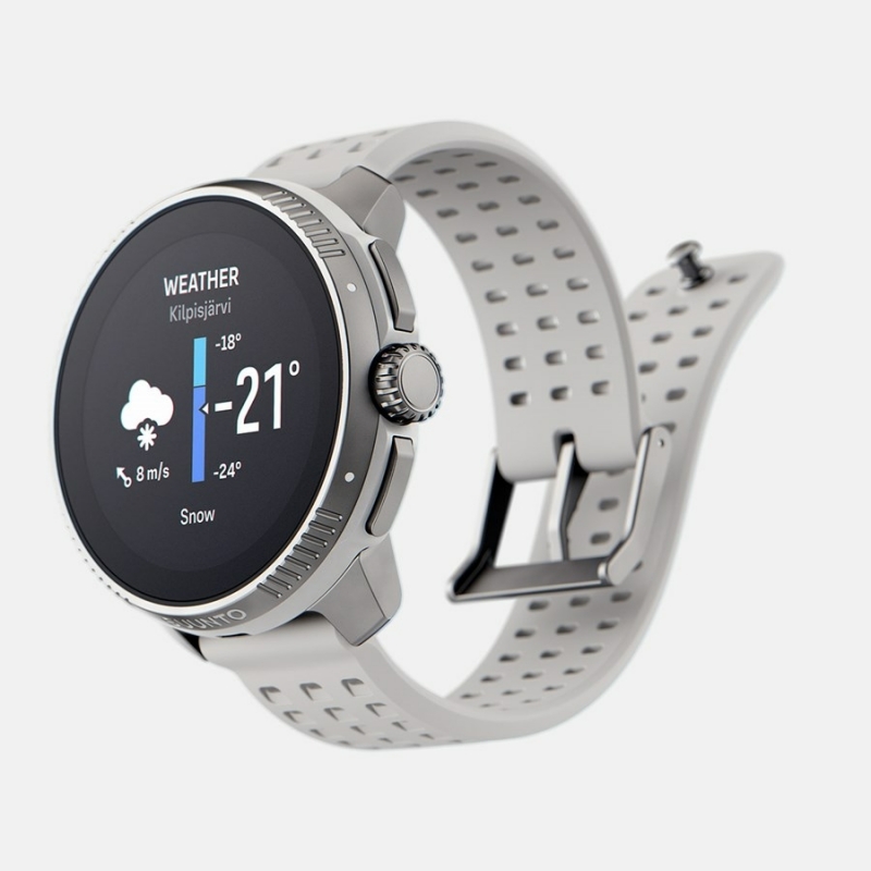 Suunto Race 3,63 cm (1.43") AMOLED 49 mm Digitale 466 x 466 Pixel Touch screen Bianco GPS (satellitare)