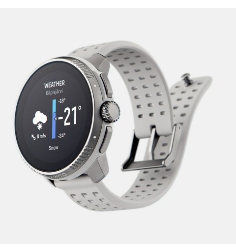 Suunto Race 3,63 cm (1.43") AMOLED 49 mm Digitale 466 x 466 Pixel Touch screen Bianco GPS (satellitare)