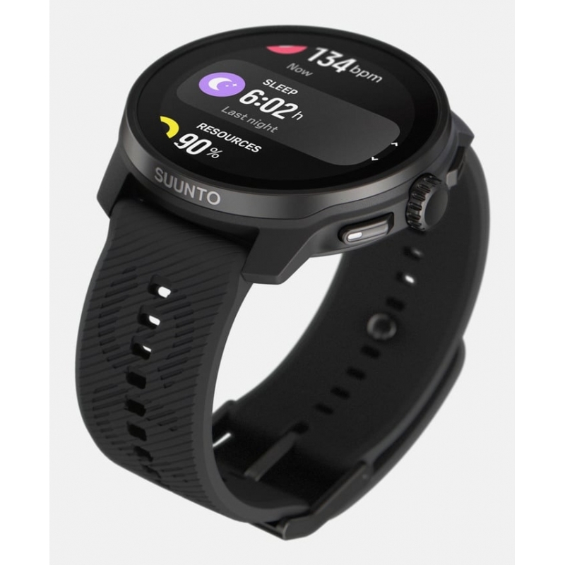 Suunto SS051013000 Smartwatch Sportuhr 3,35 cm (1.32") AMOLED 45 mm Digital 466 x 466 Pixel Touchscreen Schwarz GPS