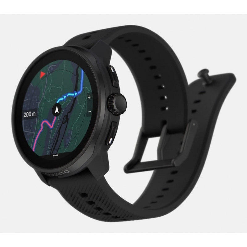 Suunto SS051013000 smartwatche et montre de sport 3,35 cm (1.32") AMOLED 45 mm Numérique 466 x 466 pixels Écran tactile Noir