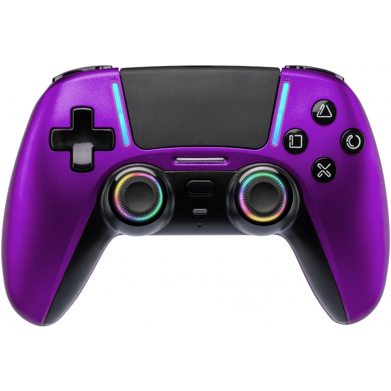 Qubick COP50058 periferica di gioco Viola Gamepad Analogico Digitale PlayStation 5