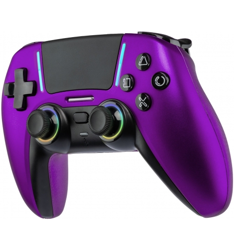 Qubick COP50058 mando y volante Púrpura Gamepad Analógico Digital PlayStation 5