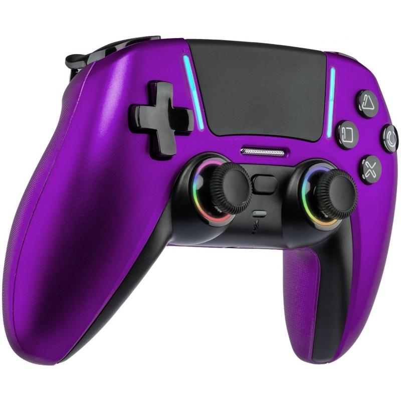 Qubick COP50058 Gaming-Controller Violett Gamepad Analog Digital PlayStation 5