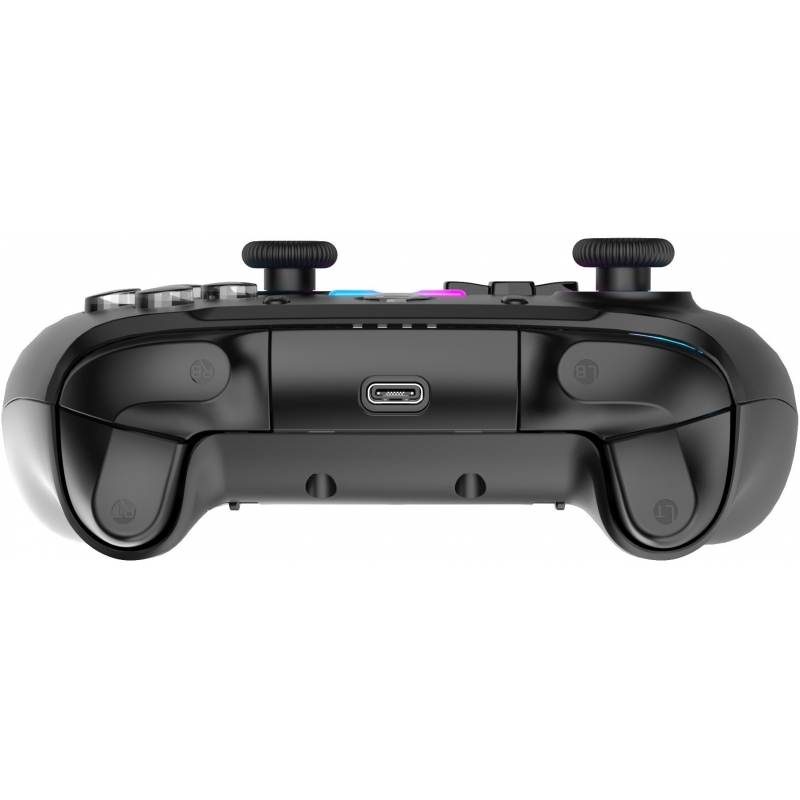 Qubick COPC0004 accessoire de jeux vidéo Noir Manette de jeu Analogique Numérique PC