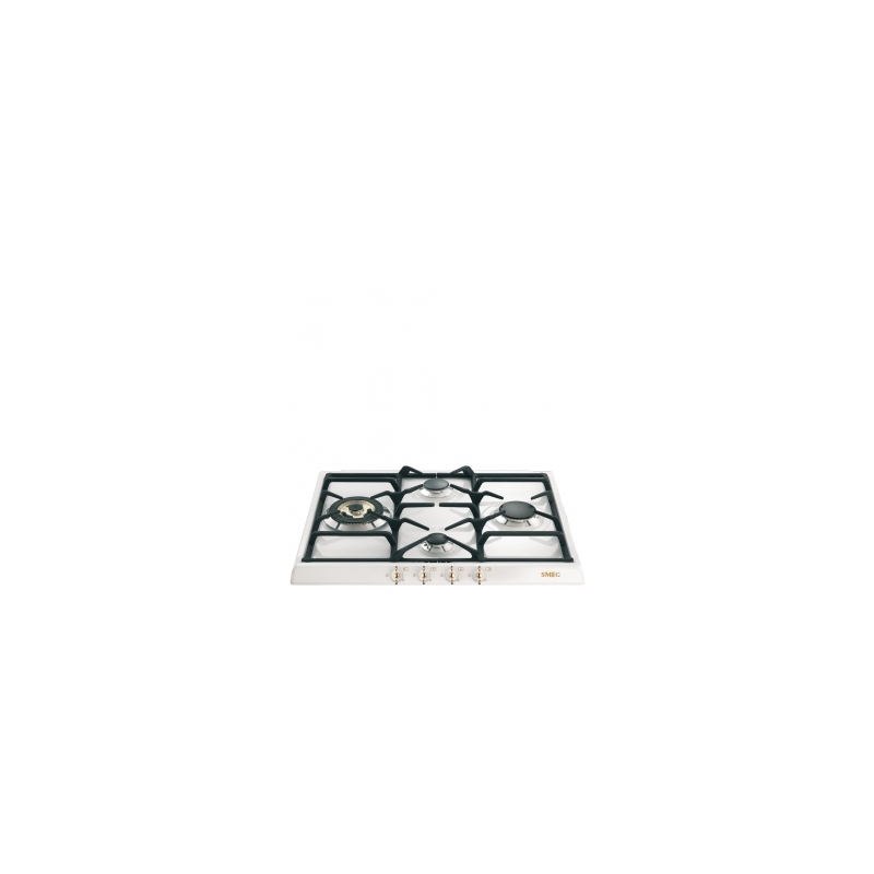 Smeg SPR864BGH piano cottura Bianco Da incasso Gas 4 Fornello(i) Made in Italy