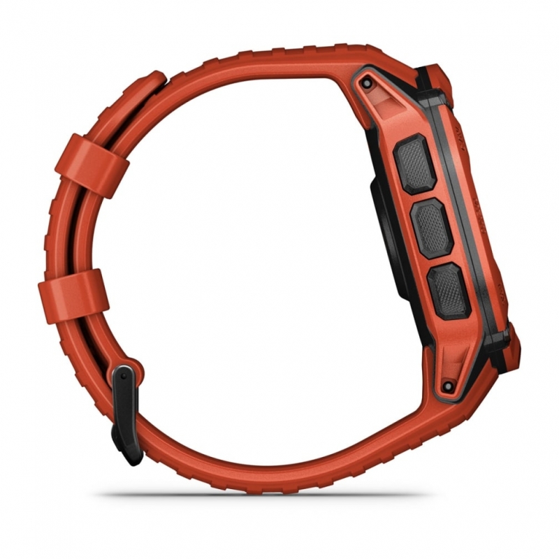 Garmin Instinct 2X Solar 2,79 cm (1.1") MIP 50 mm Digital 176 x 176 Pixel Touchscreen Rot GPS