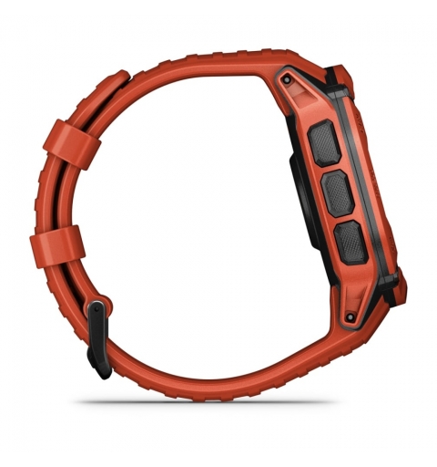 Garmin Instinct 2X Solar 2,79 cm (1.1") MIP 50 mm Digital 176 x 176 Pixeles Pantalla táctil Rojo GPS (satélite)