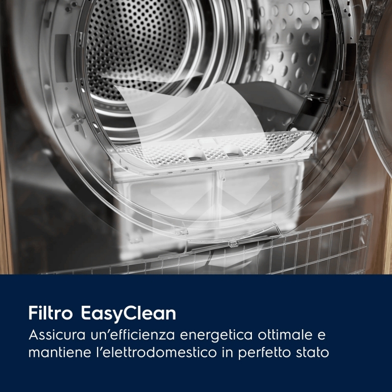 Electrolux EW6H1ZBG9C tumble dryer Freestanding Front-load 9 kg White, Black