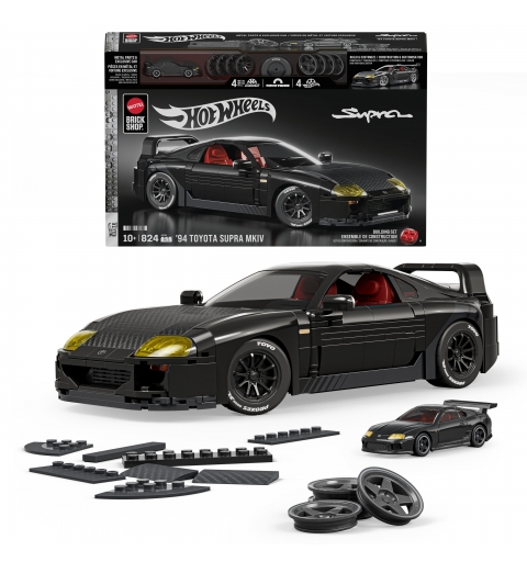 Mattel Hot Wheels-Coffret de Construction Toyota Supra MKIV de 1994