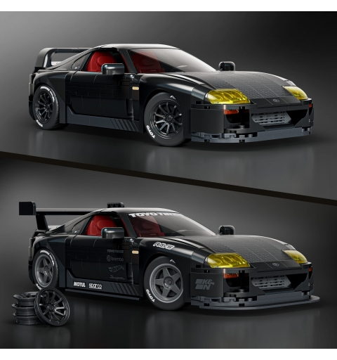 Mattel Hot Wheels-Coffret de Construction Toyota Supra MKIV de 1994