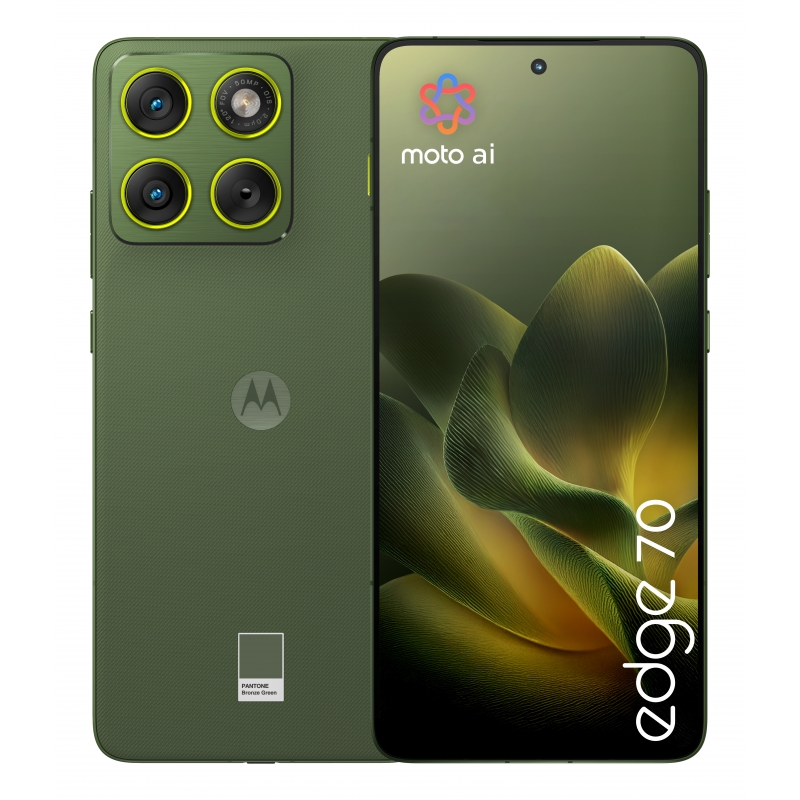 Motorola edge 70 17 cm (6.7") Doppia SIM Android 16.0 5G USB tipo-C 12 GB 512 GB 4800 mAh Verde Motorola edge 70 17 cm (6.7") Doppia SIM Android 16.0 5G USB tipo-C 12 GB 512 GB 4800 mAh Verde