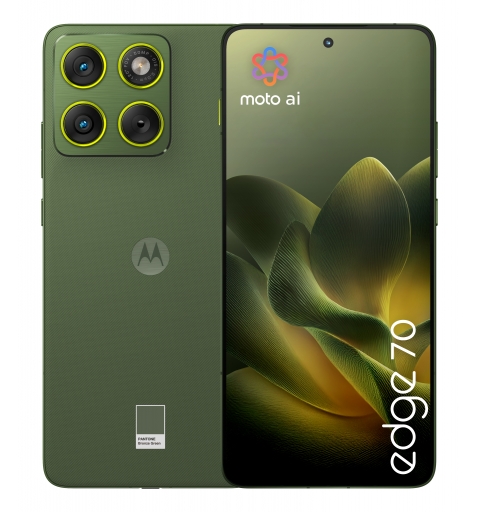 Motorola edge 70 17 cm (6.7") Double SIM Android 16.0 5G USB Type-C 12 Go 512 Go 4800 mAh Vert