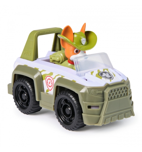PAW Patrol , Tracker’s Jungle Rescue Vehicle, Toy Truck with Collectible Action Figure, Sustainably Minded Kids Toys for Boys &