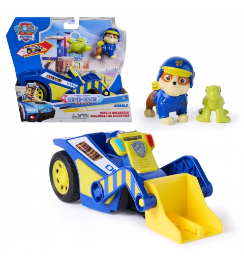 PAW Patrol - Pat Patrouille - Véhicule Figurine Ruben Search & Rescue Mission Détectives - Voiture Figurine À Collectionner -