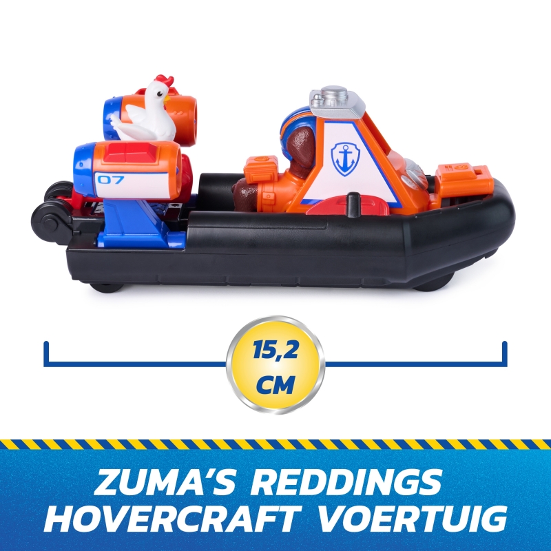 PAW Patrol - Pat Patrouille - Véhicule Figurine Zuma Search & Rescue Mission Détectives - Voiture Figurine À Collectionner -