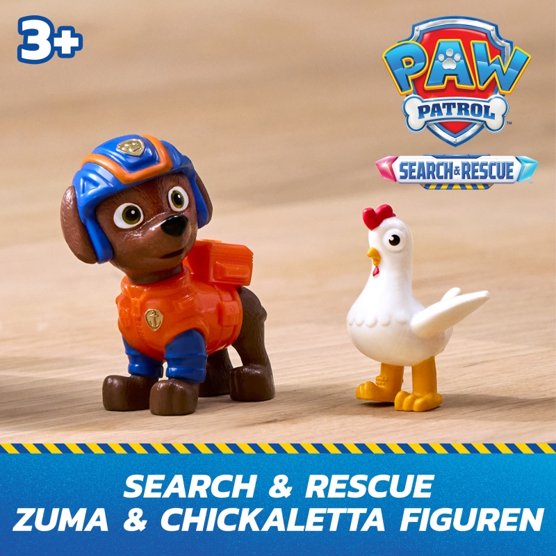 PAW Patrol - Search & Rescue Zumas Rettungs-Fahrzeug mit 2 Figuren