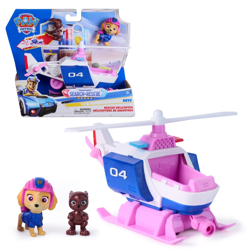 PAW Patrol - Search & Rescue Skyes Rettungs-Helikopter mit 2 Figuren