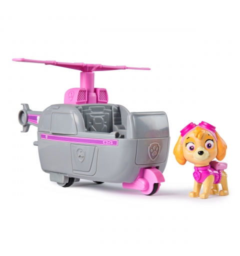 PAW Patrol , Skye’s Helicopter, Toy Vehicle with Collectible Action Figure, Sustainably Minded Kids Toys for Boys & Girls Ages