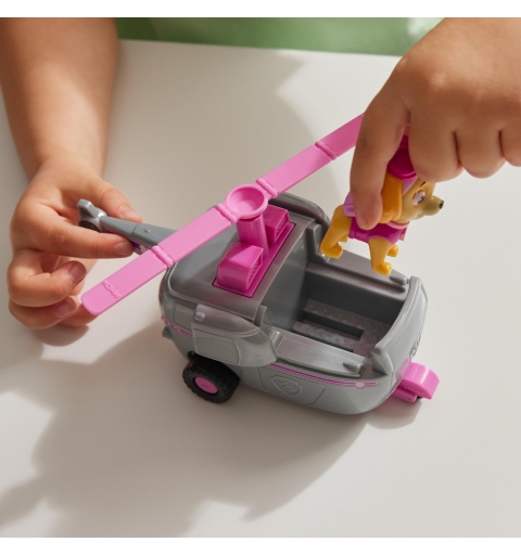 PAW Patrol , Skye’s Helicopter, Toy Vehicle with Collectible Action Figure, Sustainably Minded Kids Toys for Boys & Girls Ages